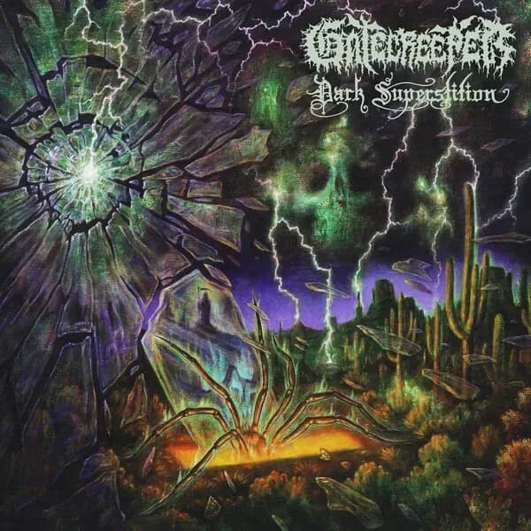 Dark Superstition album cover - Gatecreeper (2024)
