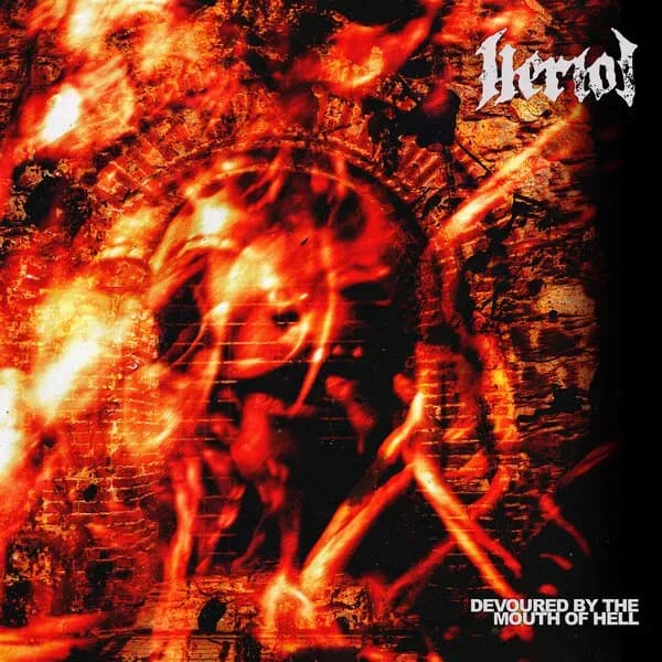 Devoured by the Mouth of Hell album cover - Heriot (2024)
