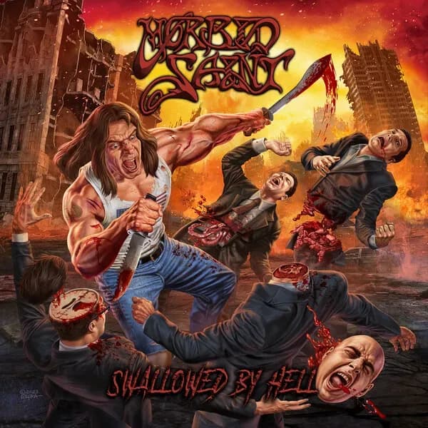 Swallowed By Hell album cover - Morbid Saint (2024)