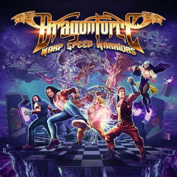 Warp Speed Warriors album cover - DragonForce (2024)