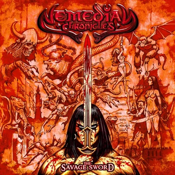 The Savage Sword album cover - Nemedian Chronicles (2024)