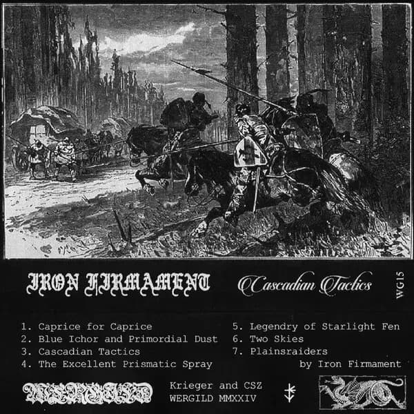 Cascadian Tactics album cover - Iron Firmament (2024)