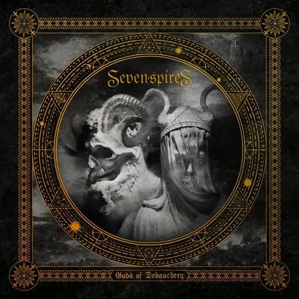 Gods of Debauchery album cover - Seven Spires (2021)
