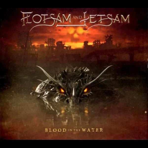 Blood In The Water album cover - Flotsam And Jetsam (2021)