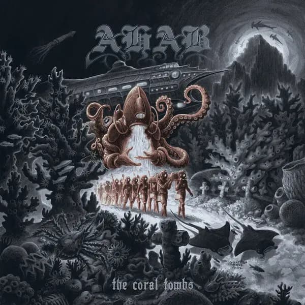 The Coral Tombs album cover - Ahab (2023)