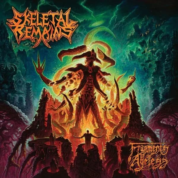 Fragments of the Ageless album cover - Skeletal Remains (2024)