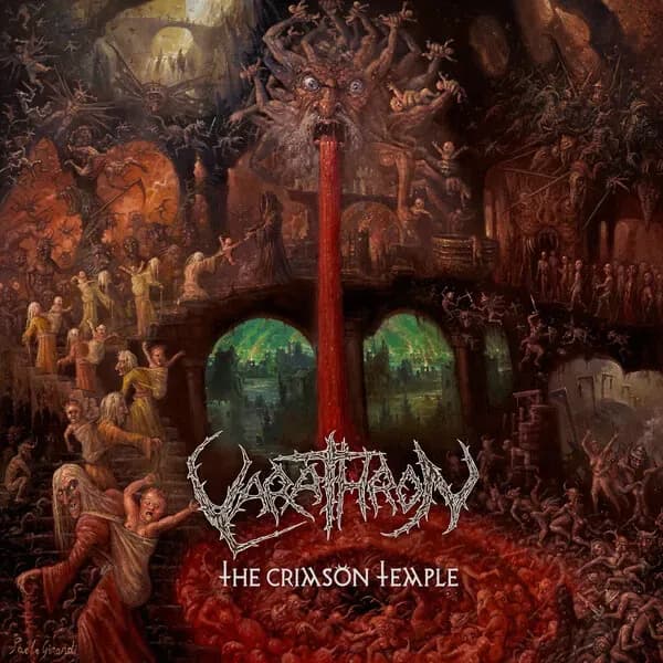 The Crimson Temple album cover - Varathron (2023)