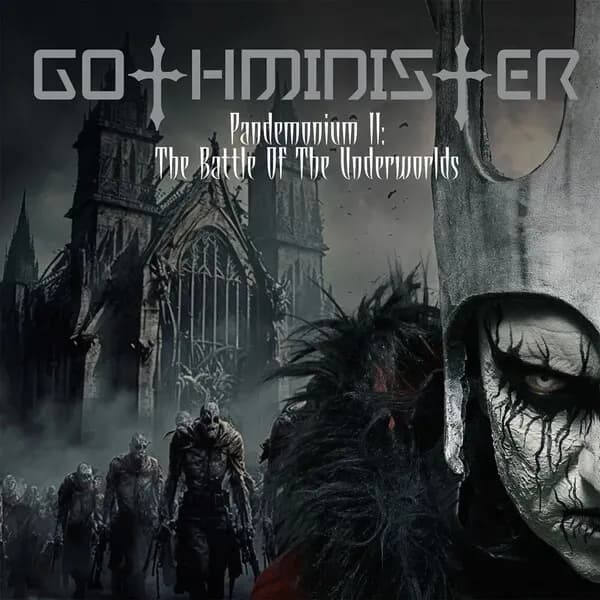Pandemonium II: The Battle of the Underworlds album cover - Gothminister (2024)