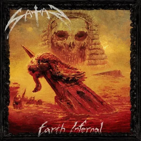 Earth Infernal album cover - Satan (2022)