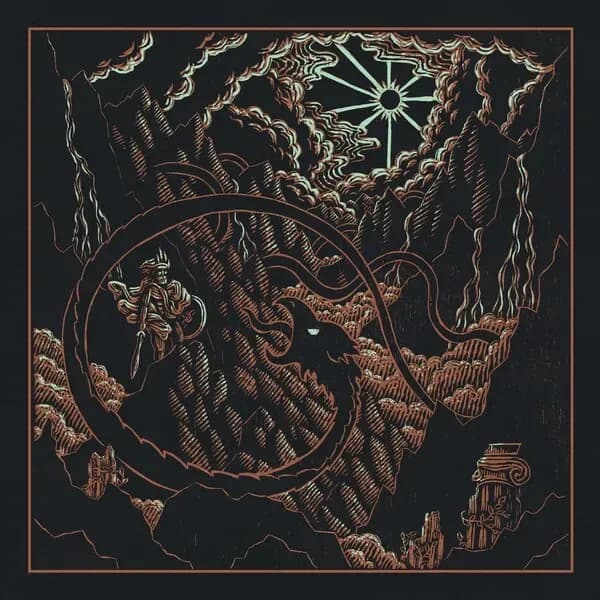 Hálios album cover - Ceremony of Silence (2024)