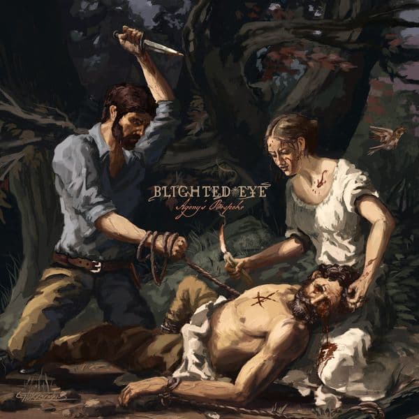 Agony's Bespoke album cover - Blighted Eye (2024)