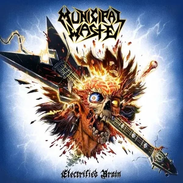 Electrified Brain album cover - Municipal Waste (2022)