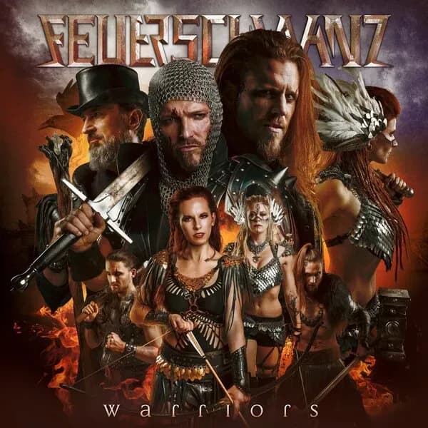 Warriors album cover - Feuerschwanz (2024)