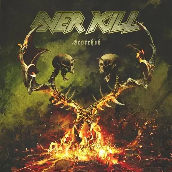 Scorched album cover - Overkill (2023)