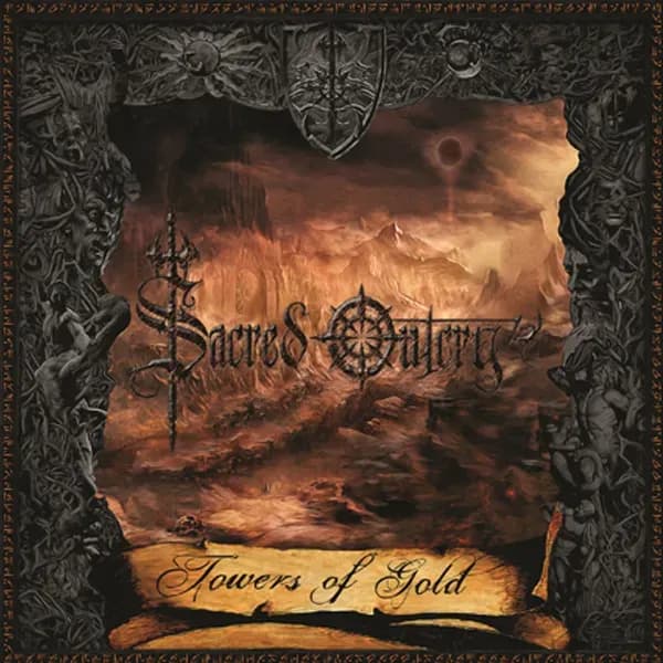 Towers of Gold album cover - Sacred Outcry (2023)
