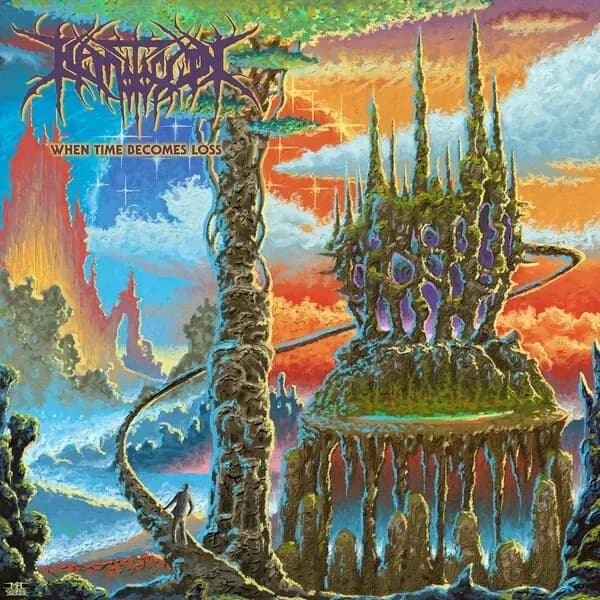 When Time Becomes Loss album cover - Hemotoxin (2024)