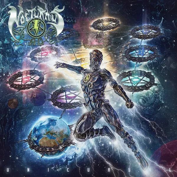 Unicursal album cover - Nocturnus AD (2024)