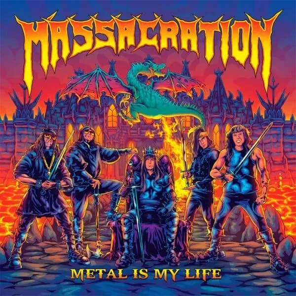 Metal Is My Life album cover - Massacration (2024)